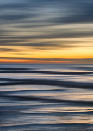 Licht en schaduw op de Noordzee