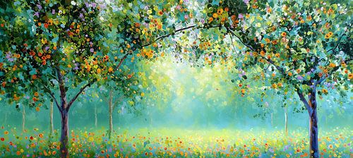 Flower meadow | Under Blossom and Sunlight