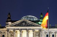 Reichstag gebouw Berlijn van Frank Herrmann thumbnail