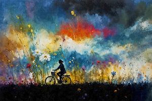Mit dem Fahrrad durch die Niederlande