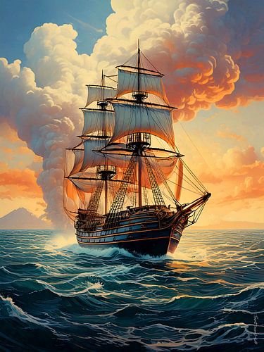 Escape from the volcano