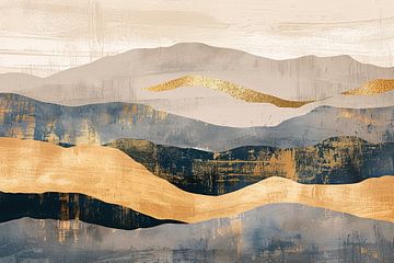 Landschap abstract van Modern Collection