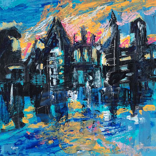 Réflexion sur la ville sur ART Eva Maria