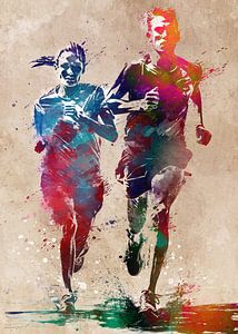 Läufer Sport Kunst #Läufer #Sport #Jogging