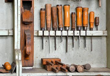 Atelier d'un menuisier sur Heiko Kueverling