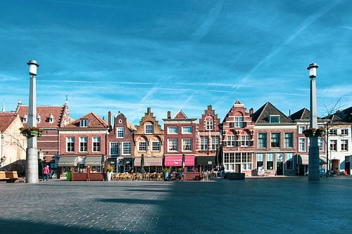 The inner city of Dordrecht in colour