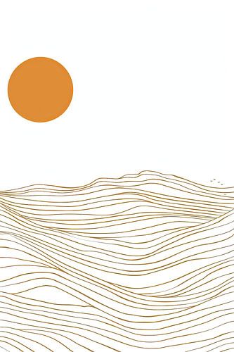 Bauhaus Japandi Abstrait | Japandi