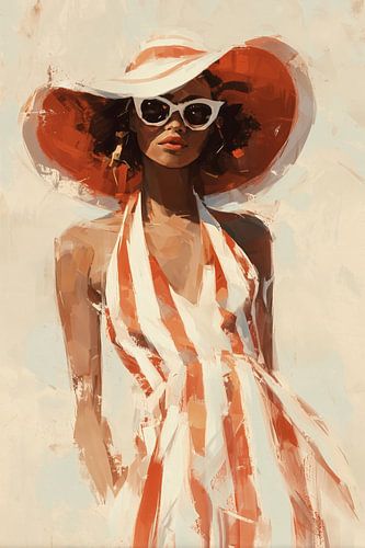 Retro Elegance in Terracotta no.10