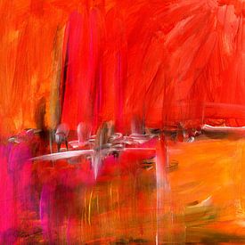 rote Stimmung von Claudia Gründler