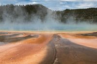 Zwavelbron in Yellowstone National Park
