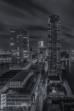 Manhattan @ the Maas - Rotterdam Skyline (6) van Tux Photography
