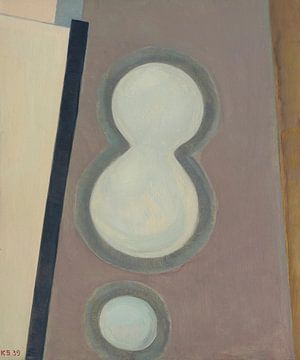 Kurt Schwitters - Sans titre (huit) (1939) sur Peter Balan