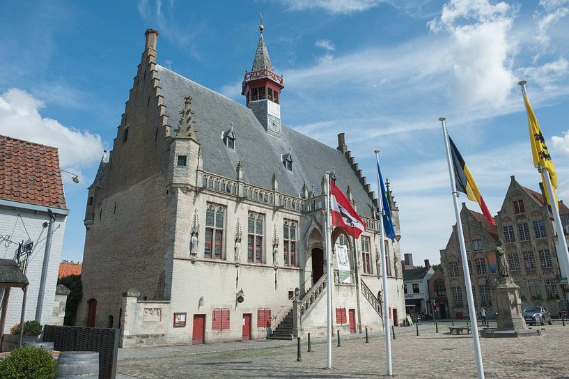 Damme Town Hall by Richard Wareham
