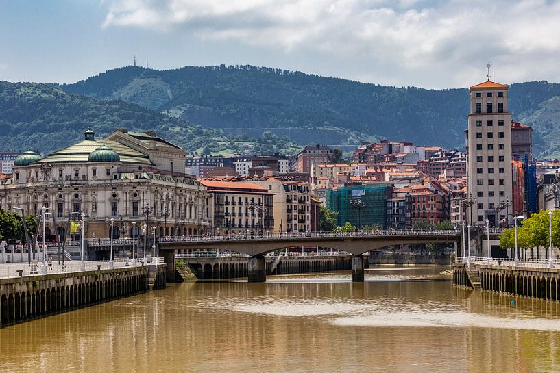 View of Bilbao by Easycopters