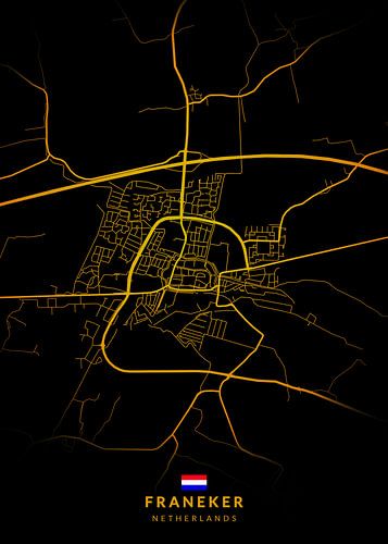 Franeker Stadsplattegrond