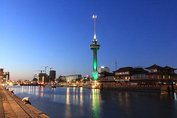 Blauwe uur in de Parkhaven