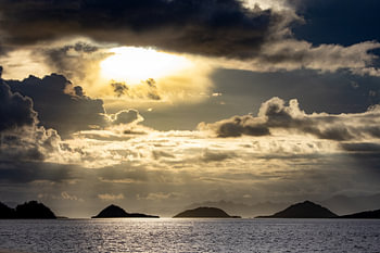 Impressive sea views, at Indonesia's Sunda archipelago
