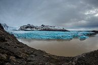 Svinafelljokull der schrumpfende Gletscher von Gerry van Roosmalen Miniaturansicht