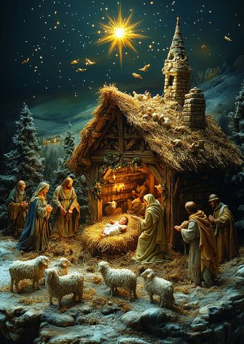 De geboorte van Jezus