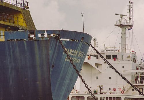 De rauwe haven van Rotterdam in details.