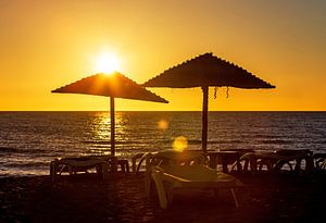 Sonnenuntergang am Strand