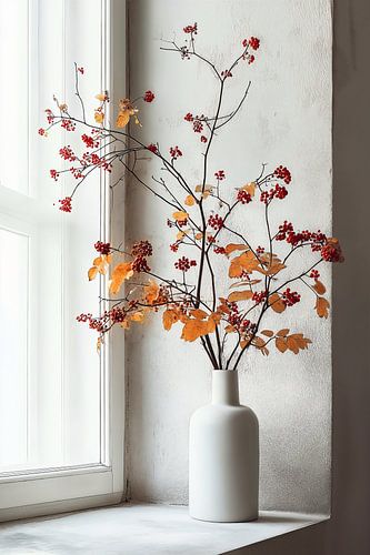 Autumn Colors and Cool White no.4