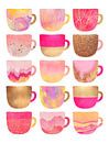 Pretty Pink Coffee Cups, Elisabeth Fredriksson by 1x thumbnail