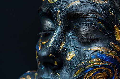 Portret met van Goghinvloed