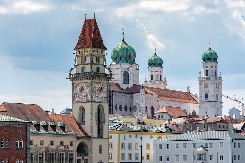 Dom und Rathaus von Passau von ManfredFotos