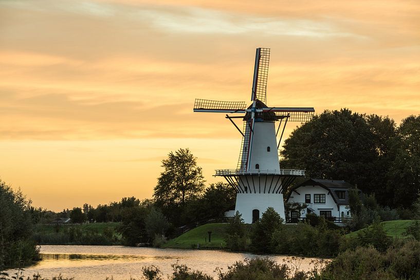 Windmolen in Deil Nederland von Marcel Derweduwen
