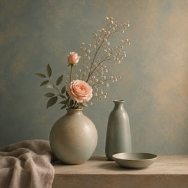 Still life with roses by Salt Theory