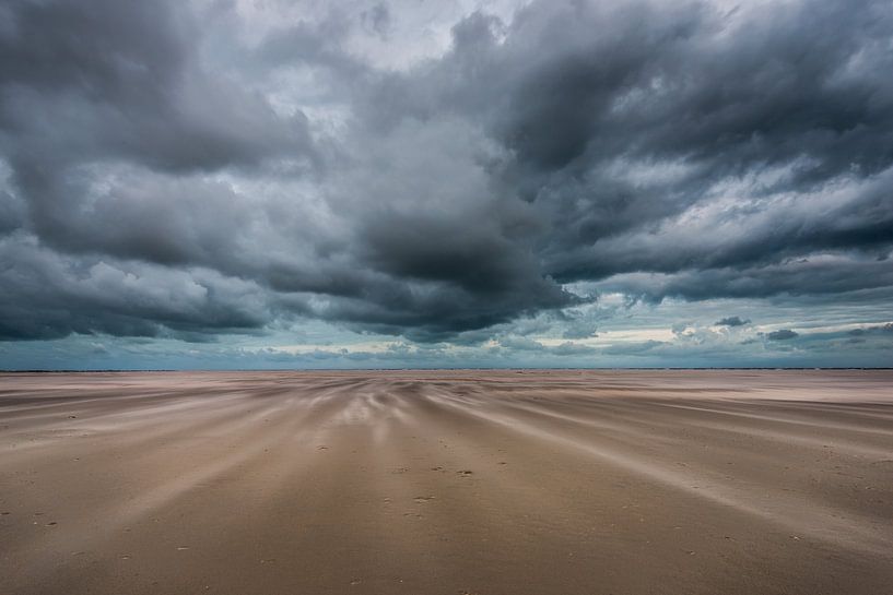 Zandstorm op het strand von Stijn Smits