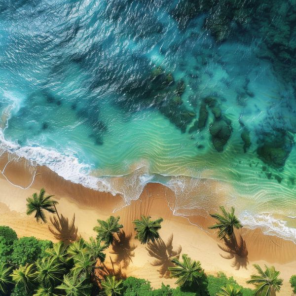 Paradise landscape photography by Poster Art Shop