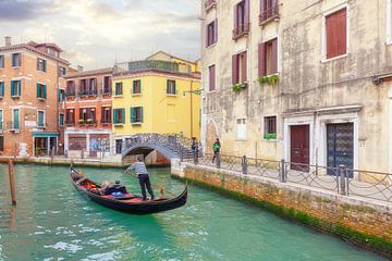 Gondoliere in Venedig von Tilo Grellmann