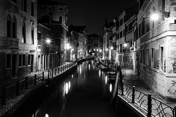 Schwarz-weißes Venedig von Robin Schalk