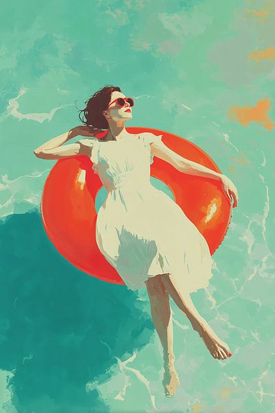 Pool Float Paradise no.3 van Studio BB