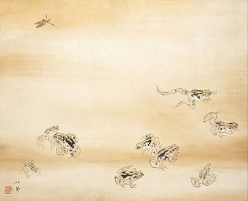 Takeuchi Seihō - Een mooie dag tijdens het regenseizoen (1934) van Peter Balan