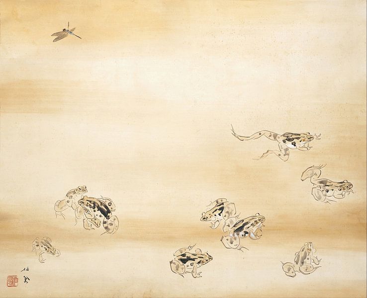 Takeuchi Seihō - Ein schöner Tag während der Regenzeit (1934) von Peter Balan