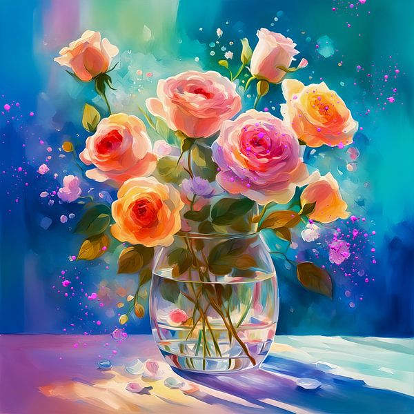 Forever Roses - Roses pour un ami par ellenilli .