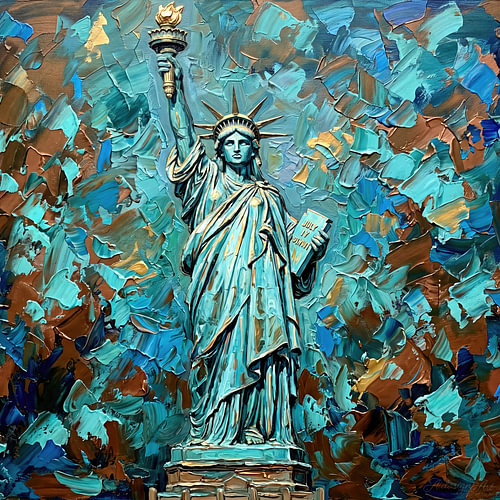 Statue of Liberty – a symbol of a free world in New York