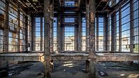 De verlaten fabriek