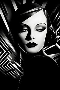 Elegante Metropolis-Dame