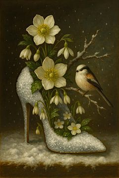 Still Life Whispers of Snow van Moonheart Artworks