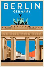 Berlin, Deutschland. von Poster Art Shop