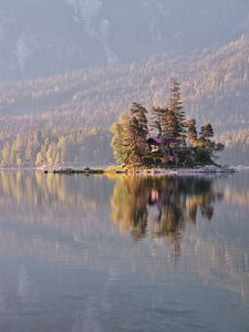 Goldene Stunde am Eibsee