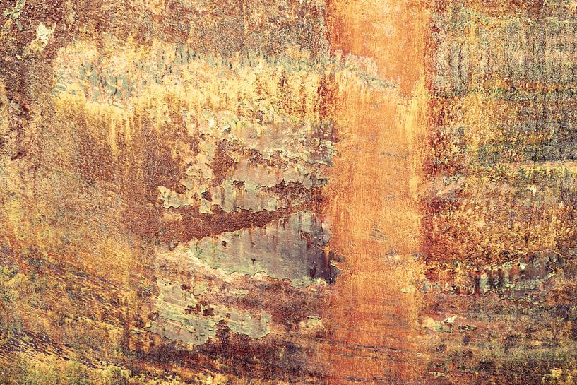 Minimalism Art Photography Rusty Ship Wall by Hendrik-Jan Kornelis