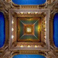 The Dome of the Great Synagogue of Rome