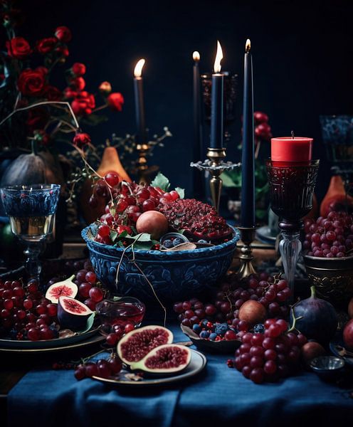 Ästhetisches Stillleben von fernlichtsicht