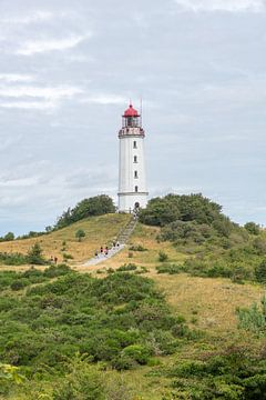 Leuchtturm Dornbusch auf Hiddensee von Alexander Baumann