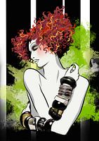 Sieraden Fashion Illustratie - Gifgroen